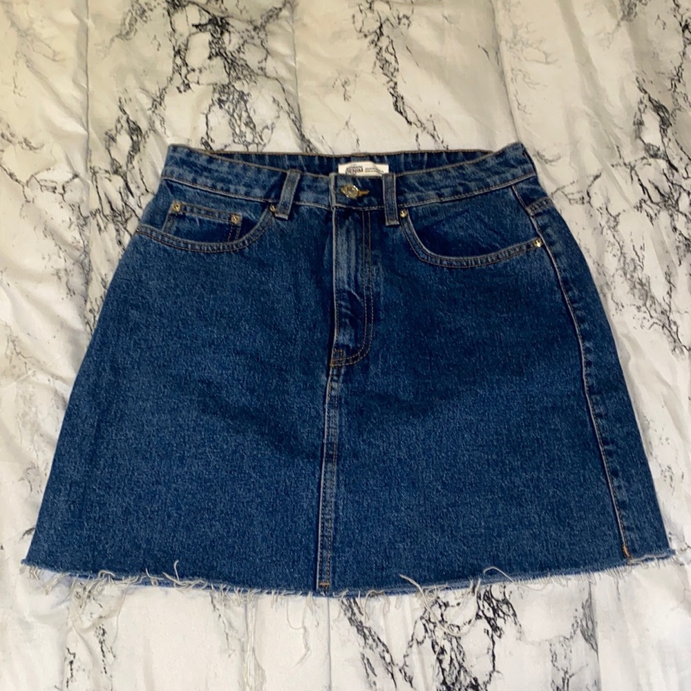 Zara denim skirt